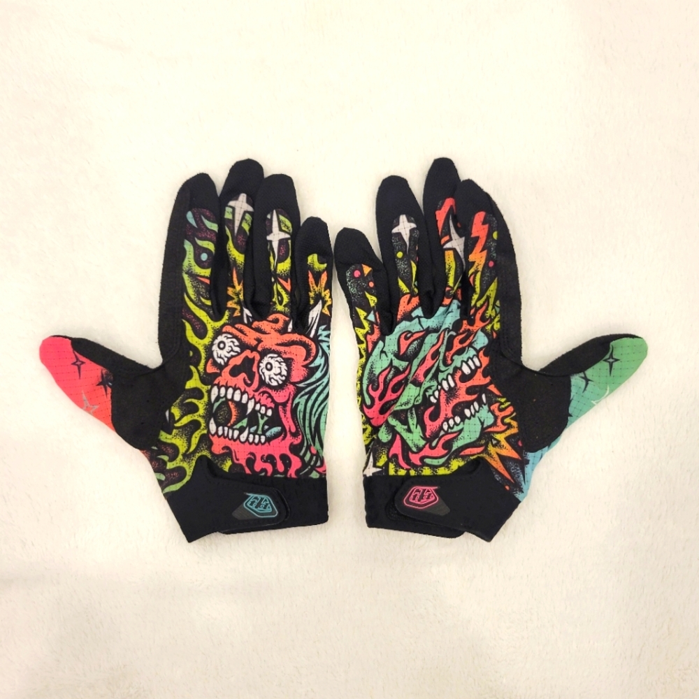 Colorful Graphic Men's Gloves